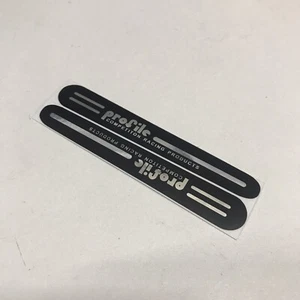 Profile Bmx Crank Decal Old School Custom Black Chrome - Picture 1 of 2