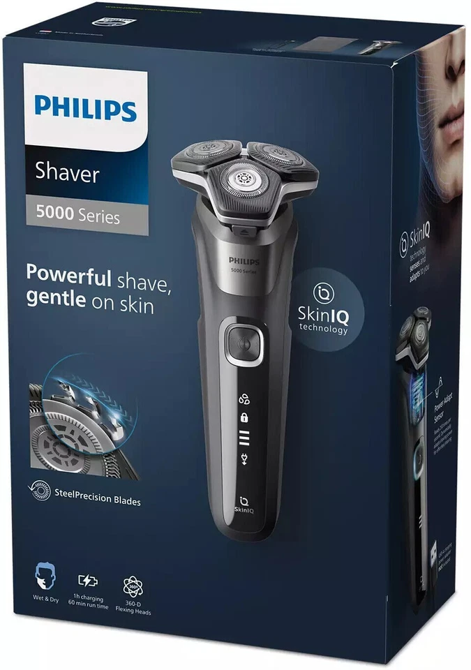 Rasoio Elettrico Ricaricabile Philips S5887/10 Wet & Dry Series 5000 x 60 minuti - Immagine 1 di 1