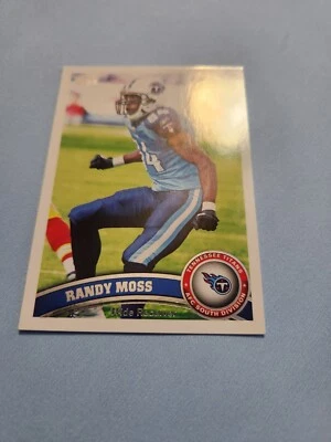 randy moss 2011 TOPPS  #258 TITANS WR HOF - Image 1 of 3