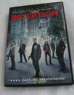 Inception (DVD 2010) Action Drama Thriller Rated R Widescreen Leonardo DiCaprio - Image 1 of 3