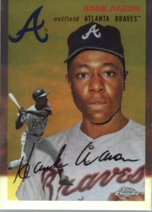 Hank Aaron - 2023 Topps Chrome Platinum Anniversary - #432 - Bild 1 von 2