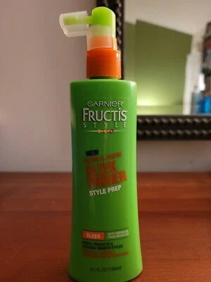 (1) Garnier Fructis Estilo ELEGANTE Y BRILLANTE Elegante Primer Estilo Preparación 5.1 OZ Nuevo Raro  Foto 1 de 4