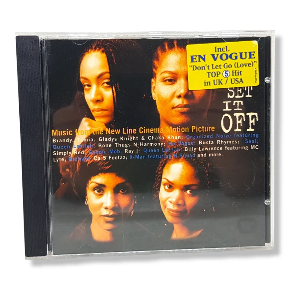 SET IT OFF Music From Motion Picture CD 1996 En Vogue Blulight Seal Ray J X Man - Bild 1 von 3