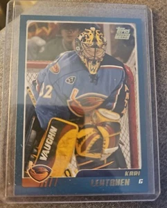 2003-04 Topps Traded Kari Lehtonen Rookie Card  - Atlanta Thrashers  - Picture 1 of 2