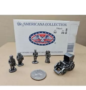 Liberty Falls Americana Sammlung 5 Zinnfiguren AH47 Mini Village - Bild 1 von 11