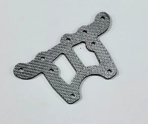 XTREME RACING MUGEN MBX5 SPESSO ARGENTO FIBRA DI CARBONIO TUTORE STERZO BUGGY TRUGGY - Foto 1 di 1