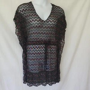 COPRICOSTUME DA BAGNO DONNA XL 16 - 18 MAGLIA MULTICOLORE - ABBIGLIAMENTO NUOVO CON ETICHETTE - Foto 1 di 6