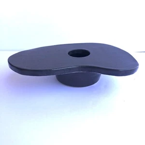 Barry Crutchfield Studio Pottery Slate Gray 7” Flower Frog Ikebana Vase - Picture 1 of 8