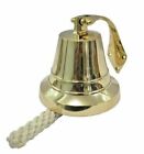 Antique Finish Brass Ship Bell 5 inch Nautical Maritime Bell Marine Boat Wall