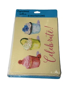 8 invitations & envelopes hallmark - Picture 1 of 1