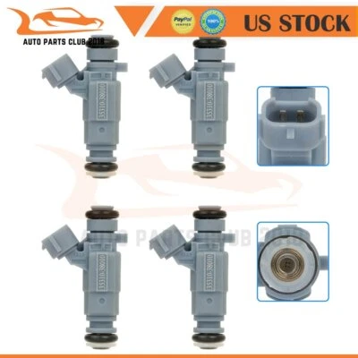 4 inyectores de combustible para Hyundai Sonata 2,4 L 2005 2004 2003 2002 2001 35310-38010 Foto 1 de 4