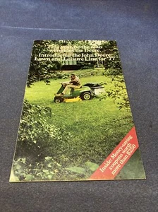 1977 John Deere 212 300 400 Sales Brochure E-1867-77-1 Jd Garden Tractors - Picture 1 of 3