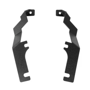 2PCS Blackl Hood spotlight bracket Kit For Ford F150 2015 2016 2017-2018 - Picture 1 of 11