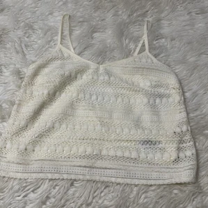 NWT Jessica Simpson Crochet Cami  Size XS In Beige  - Picture 1 of 4