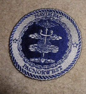 UNIFORME DE TRABAJO AZUL, PARCHE DE BOLSILLO, NAVIMPAC, PACNORTHWEST - Imagen 1 de 3