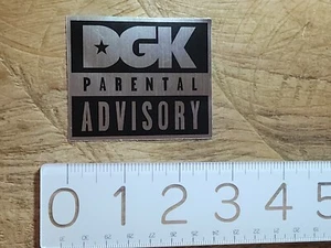 DGK STICKER Metallic Sticker DGK Decal Metallic Decal - Picture 1 of 1