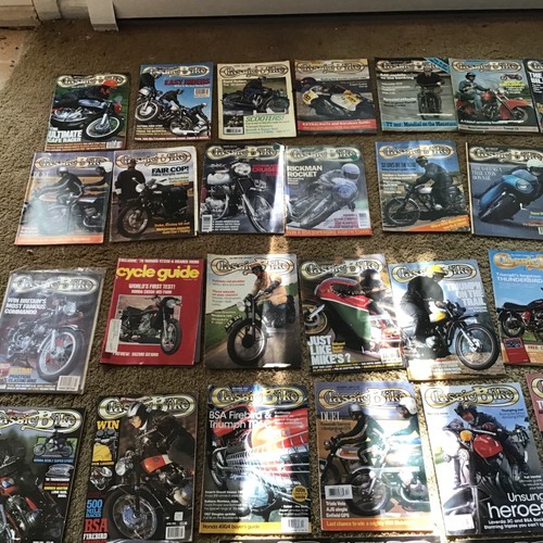 Lot of 137 Vintage Motorcycle Magazines | eBay