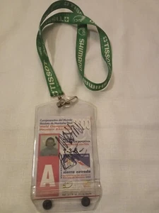 Nathan Rennie's 2000 UCI World Championships Rider Pass - Sierra Nevada - Signed - Picture 1 of 1