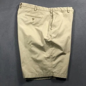 Peter Millar Shorts Mens Beige Pima Cotton Stretch Walk Golf Actual 48 (Tag 50) - Picture 1 of 8