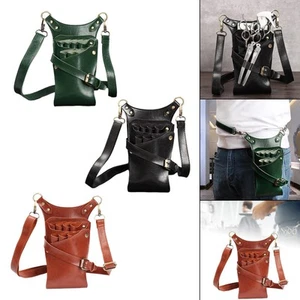 Professional Hair Scissor Holster Pouch Waist Shoulder Belt for Hairdressing - Picture 1 of 22