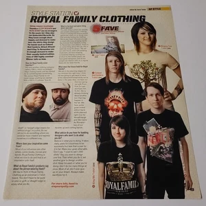 Ropa de la familia real artículo/recorte de 1 página - Imagen 1 de 1