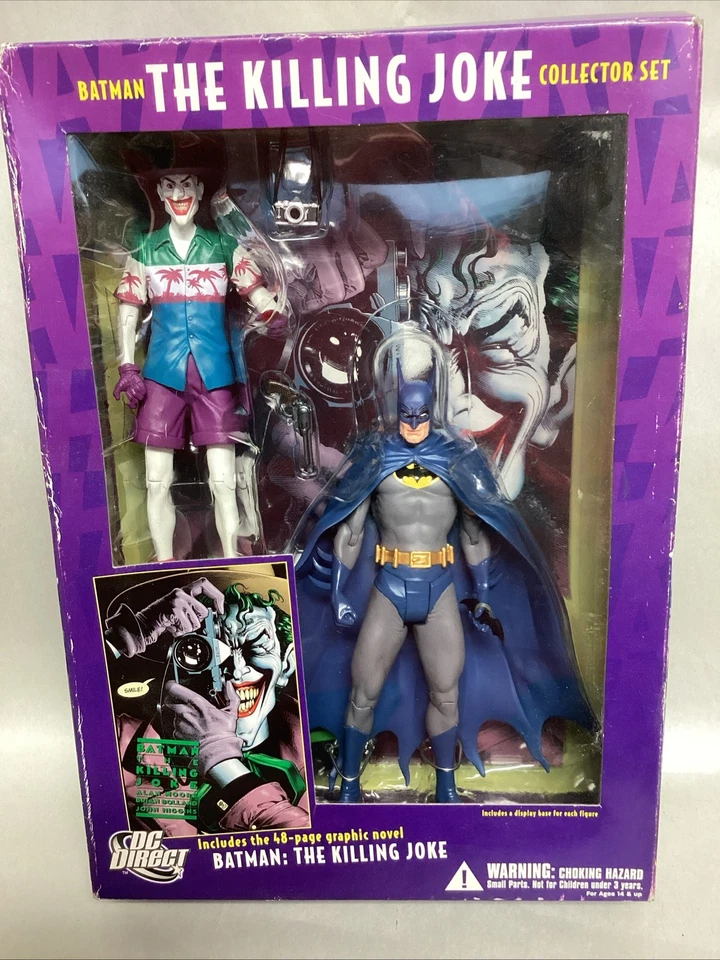 2008 DC Direct Batman The Killing Joke Collector Set & 48-page Graphic Novel MIB