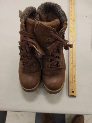 Carlos by Carlos Santana Botas Mujer 7 Marrón Tacón Con Cordones Botines Foto 1 de 4