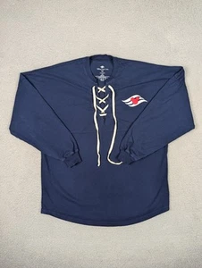 Disney Cruise Line Spirit Jersey Navy Blue Lace Up L/S Shirt Size M - Picture 1 of 11