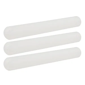 3 Pcs Food Grade Rolling Pin Pasta Pastry Roller Plastic Kitchen - Bild 1 von 12