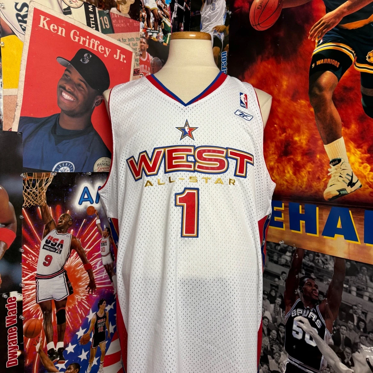 リーボック☆NBA 2005 オールスターゲーム ウェイド ユニホーム 青 XL