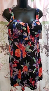 FULLFITALL TROPICAL SWIMWEAR TOP WOMENS PLUS SIZE 18 NWT - Picture 1 of 8