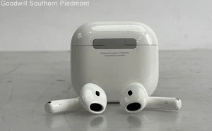 Apple AirPods (4th Gen) Earbuds with Case A3058 A3053 A3050 - Tested (#4GGZKN) - Picture 1 of 12