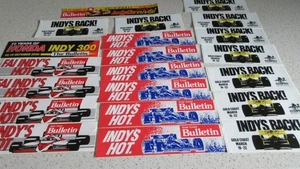 FAI GOLD cOAST INDY CAR GRAND PRIX DECAL STICKERS X 21 - Picture 1 of 3