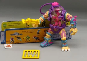 Vintage 1990 Playmates TEENAGE MUTANT NINJA TURTLES Mutagen Man COMPLETE tmnt !! - Picture 1 of 6