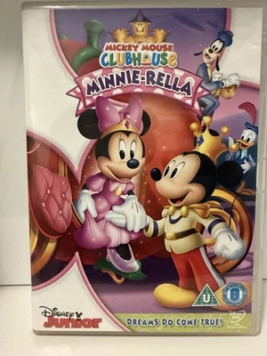 Mickey Mouse Clubhouse Minnie-Rella Disney Junior DVD Minnie Mouse R2 PAL - Image 1 of 4