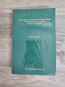 You Shall Have No Other Gods by Jeffrey H. Tigay 1986 HC. *New* *Sealed* - Picture 1 of 2