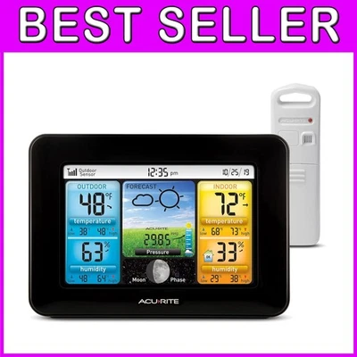 Full Color Display Weather Forecast Station - Image 1 of 4