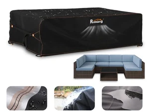 Patio Furniture Set Cover, Outdoor Sectional Sofa Couch Set Covers Waterproof... - Picture 1 of 7