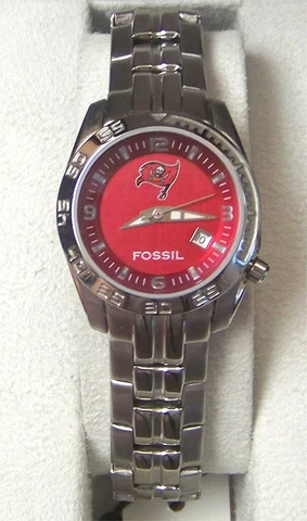 Tampa Bay Buccaneers Fossil Watch Womens Sports wristwatch NFL1150 Cover