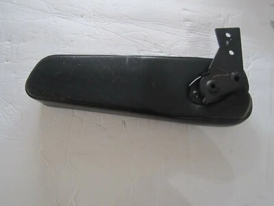 BMW e28 Passenger F SEAT ARMREST BLACK LEATHER 535i 533i 535is 733i 735i VG COND - Image 1 of 4