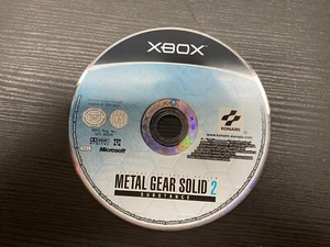 CD SEUL Metal Gear Solid 2 Substance Xbox 1ère Génération Loose PAL - Picture 1 of 2