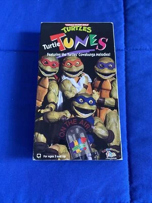 Teenage Mutant Ninja Turtles VHS TURTLE TUNES RARE TMNT — 第 1/4 张图片
