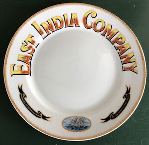 East India Company 8” Round Tradition CMP Porcelain Of France Decorative Plate 
