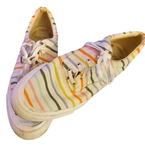 Women's Striped Keds Shoe - Size 9 - Picture 1 of 5