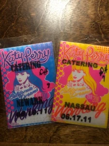 KATY PERRY 2011 "CALIFORNIA DREAMS" TOUR' - WORKING / BACKSTAGE PASS - Picture 1 of 5