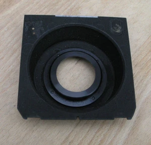 genuine Linhof IV V 5x4 Technika 11mm reccessed Lens board 34.7mm copal 0 - Picture 1 of 3