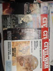 Lot of 4 Issues Civil War Times Magazine