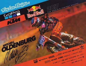 *MITCHELL OLDENBURG*SIGNED*AUTOGRAPHED*PICTURE*KTM*RED BULL"SUPERCROSS*COA* - Picture 1 of 2