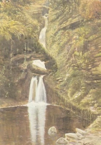 BOSCASTLE, Cornwall - Vintage POSTCARD - Foto 1 di 2