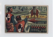 1951 Bowman Jets Rockets Spacemen Spacemen Inspect Rocket Center #1 5xh